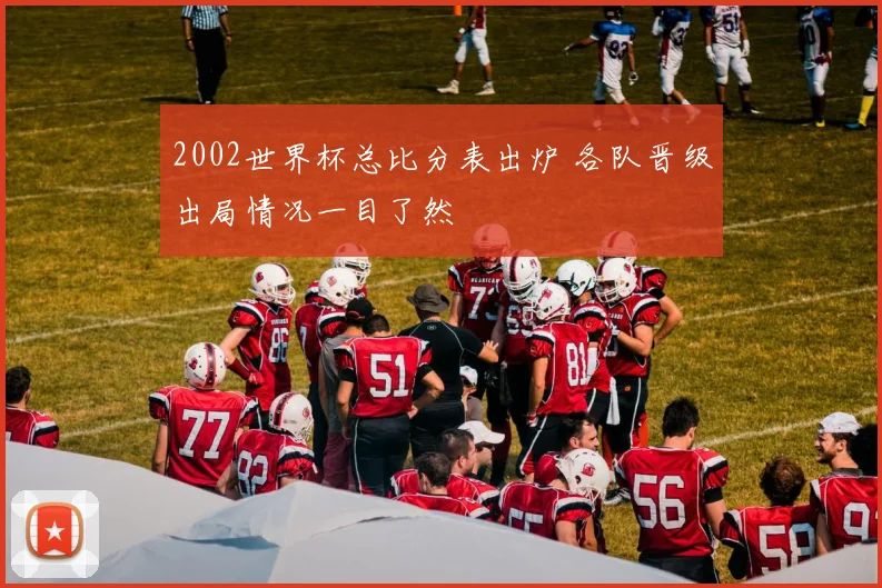 2002世界杯总比分表出炉 各队晋级出局情况一目了然